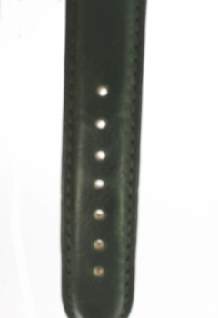 Preview: Armbanduhr Classic+ CL021 - Gehäuse 40 mm - Armband Leder dunkelgrün