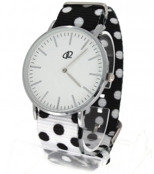 Armbanduhr Classic+ Art Design - Gehäuse 40 mm - Armband Nylon Sixty