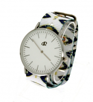 Armbanduhr Classic+ Art Design - Gehäuse 40 mm - Armband Nylon Auge