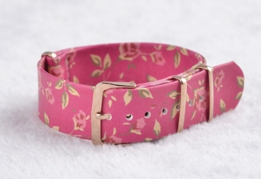 Uhrenarmband iLchev Vintage Rose rot - Bandlänge 24,5 cm - Breite 20 mm
