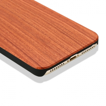 Preview: Handyhülle Massivholz Rosewood Handy Apple iphone XS