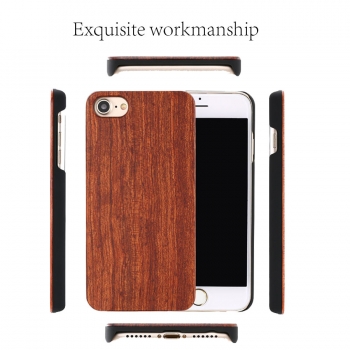 Preview: Handyhülle Massivholz Rosewood Handy Apple iphone X
