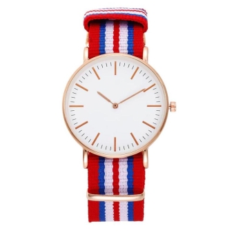 Armbanduhr Classic+ Rose Gold - Gehäuse 40 mm - Armband Nylon Skandinavien