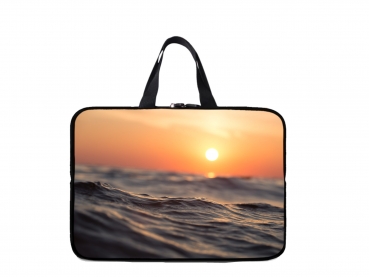 Laptoptasche Sonnenuntergang im Meer