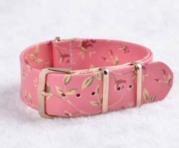 Uhrenarmband iLchev Vintage Pink - Bandlänge 24,5 cm - Breite 20 mm