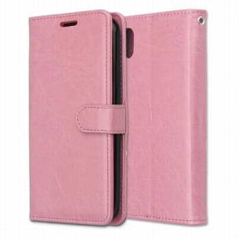 Handyhülle Schutzhülle Leder #1 rose für iphone XR