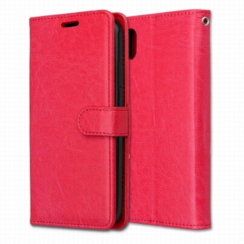 Handyhülle Schutzhülle Leder #1 rot für iphone XS max