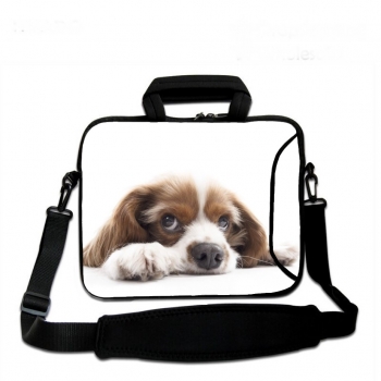 Laptoptasche Umhängetasche iLchev® - will Gassi gehen....