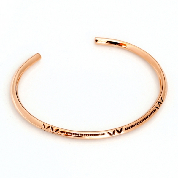 Armreif BRC-81 mit Gravur aus Bronze