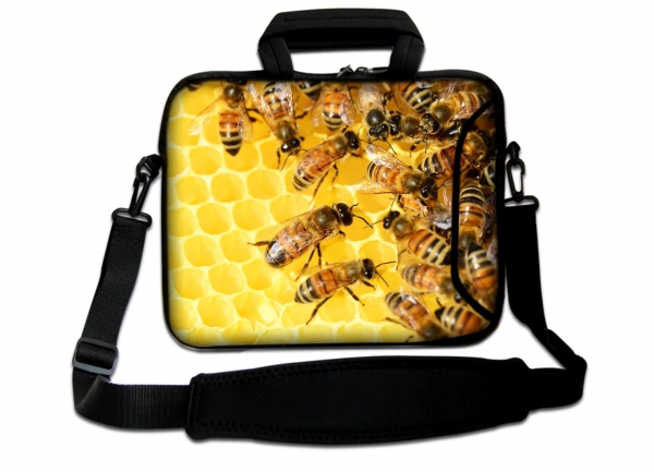 Laptoptasche Umhängetasche iLchev® Bienenhonig
