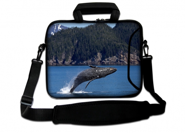 Laptoptasche Umhängetasche iLchev® Buckelwal