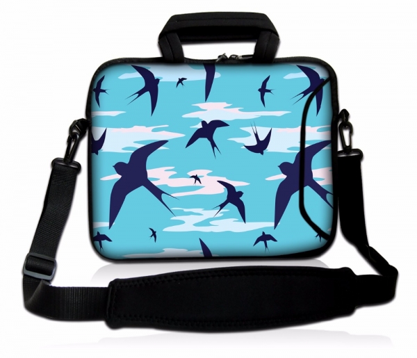 Laptoptasche Umhängetasche iLchev® Vögel