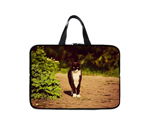 Laptoptasche Katze Wildkatze