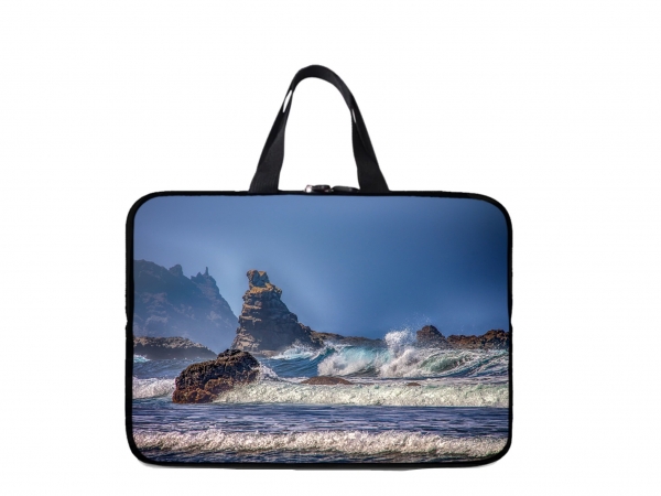 Laptoptasche Meeresbrandung