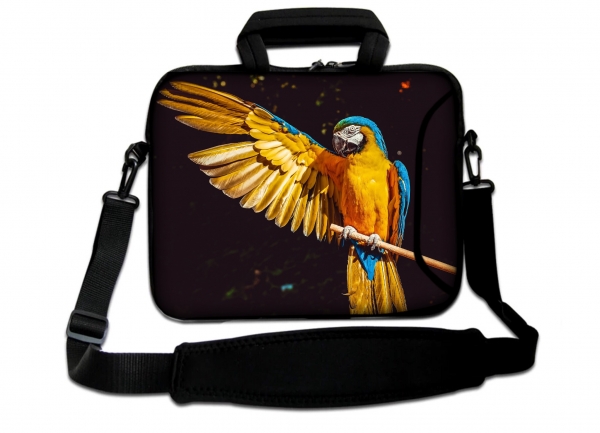 Laptoptasche Umhängetasche iLchev® Papagei