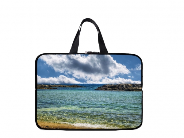 Laptoptasche Strand Kroatien