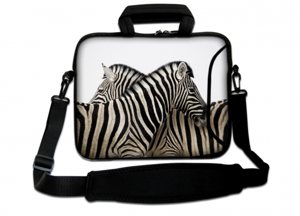 Laptoptasche Umhängetasche iLchev® Zebras